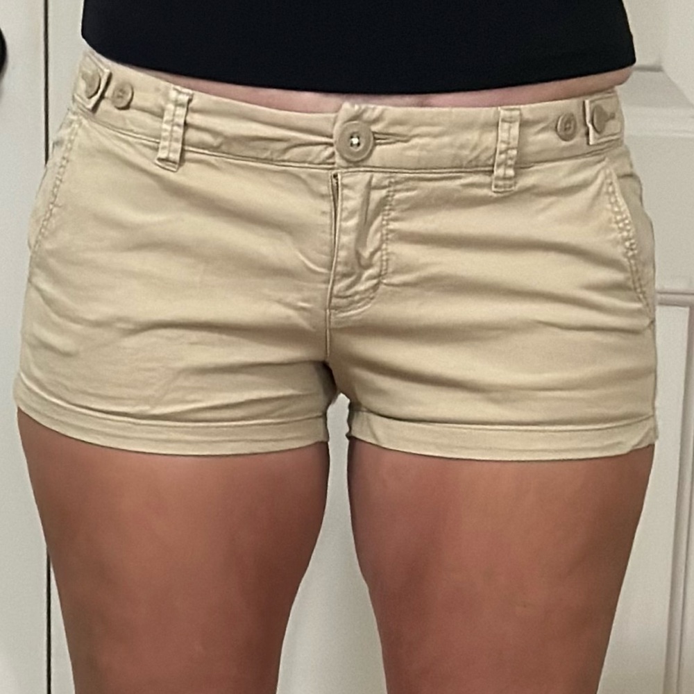 American Eagle Outfitters Blue and Tan Fabric